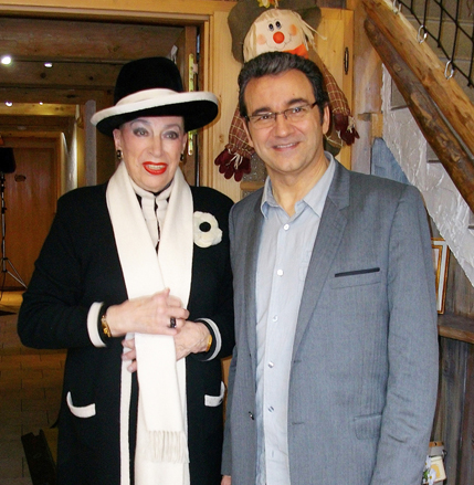Madame Defontenay avec Jean-Didier